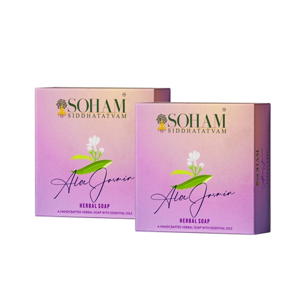 Aloe Jasmine Herbal Handmade Soap