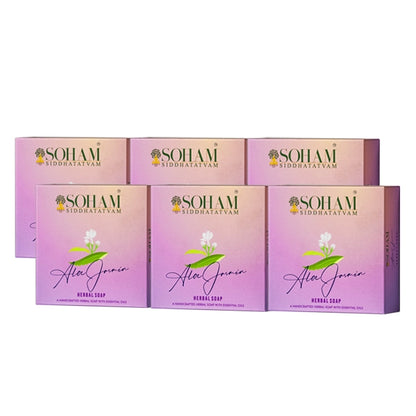Aloe Jasmine Herbal Handmade Soap