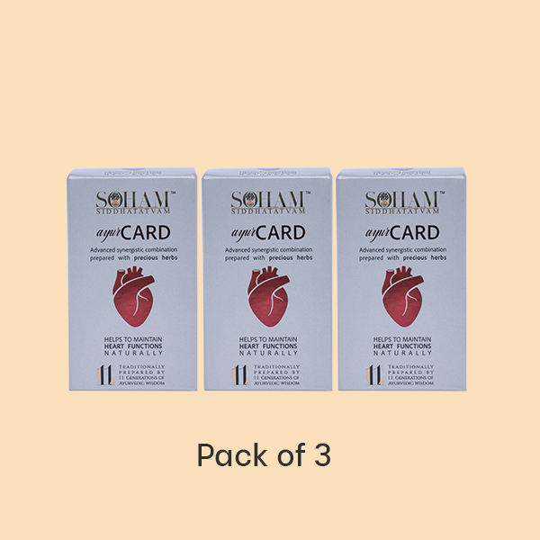 Soham Ayur Card Pack of 3