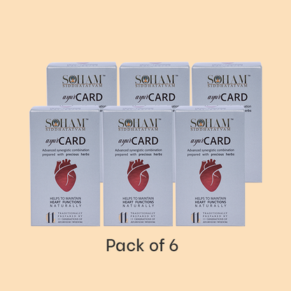 Soham Ayur Card Pack of 6