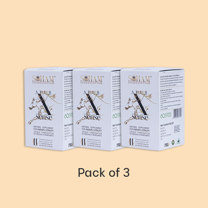 Soham Ayur Xsense for Vigour and Vitality Pack of 3