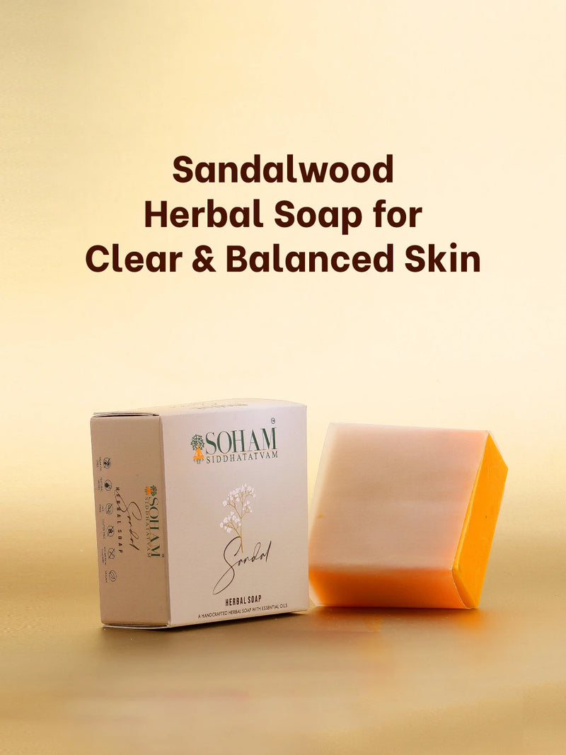 Sandal Herbal Handmade Soap