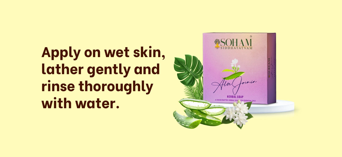 Aloe Jasmine Herbal Handmade Soap