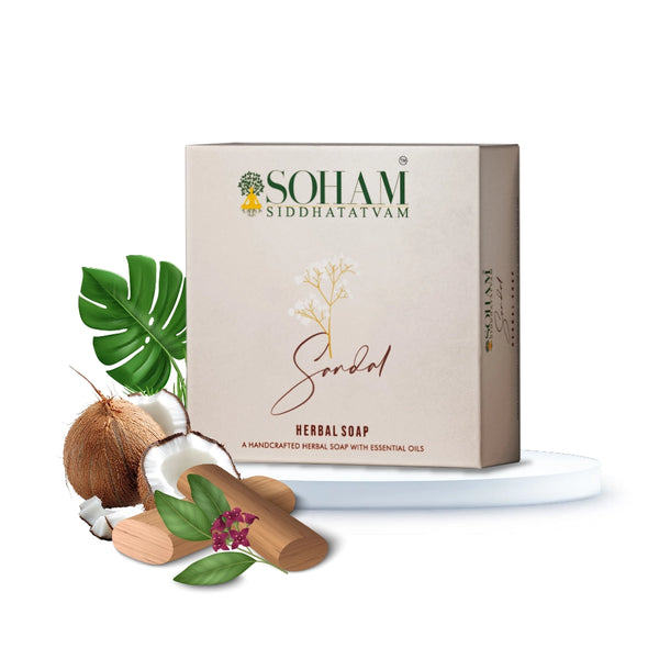 Sandal Herbal Handmade Soap