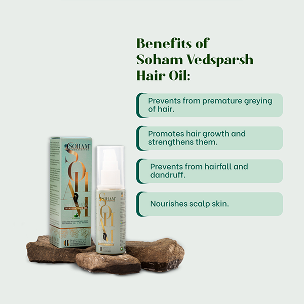 Benefits of Soham Vedsparsh Hair Oil